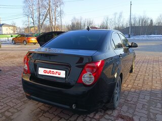 2012 Chevrolet Aveo II, чёрный, 850000 рублей, вид 3