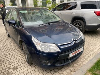 2009 Citroen C4 I Рестайлинг, синий, 450000 рублей, вид 4