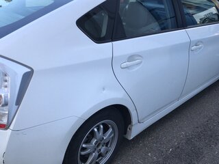 2009 Toyota Prius III (XW30), белый, 950000 рублей, вид 5