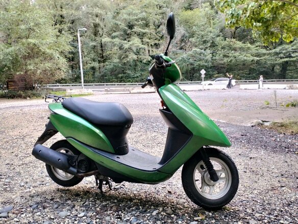 2012 Honda Dio, зелёный, 85000 рублей - вид 2