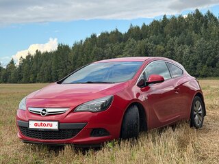 2012 Opel Astra GTC J Рестайлинг, красный, 900000 рублей, вид 1