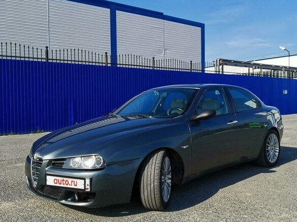 2000 Alfa Romeo 156 I, серый - вид 1