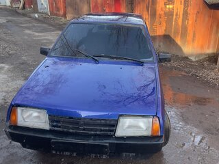 1998 Lada (ВАЗ) 2109, синий, 100000 рублей, вид 1