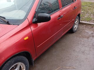 2006 Lada (ВАЗ) Kalina I, красный, 370000 рублей, вид 4