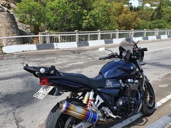 2007 Suzuki GSX 1400, синий - вид 17
