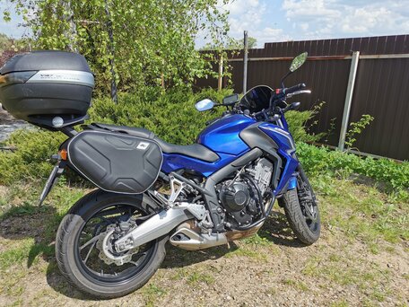 2014 Honda CB 650F, синий, 530000 рублей, вид 5