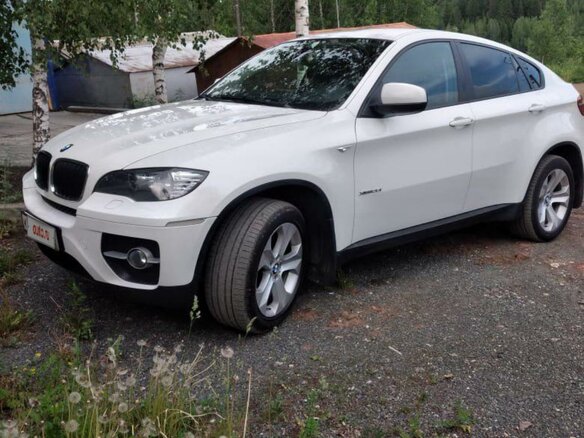2012 BMW X6 35i 8-speed I (E71), белый, 2590000 рублей