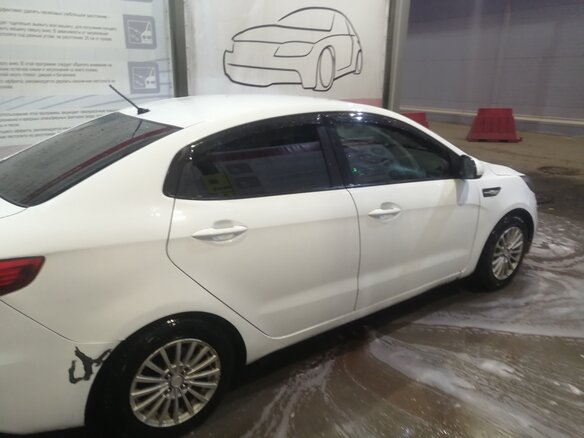 2015 Kia Rio III, белый - вид 1