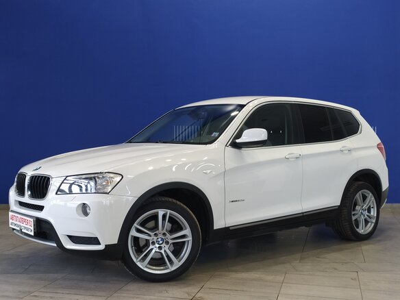 2012 BMW X3 20d xDrive II (F25), белый