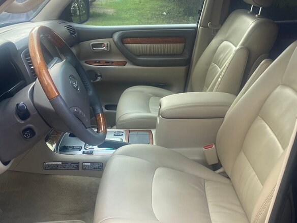 2004 Lexus LX 470 II Рестайлинг, чёрный, 2300000 рублей - вид 9