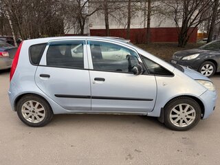 2006 Mitsubishi Colt VI (Z20/Z30), голубой, 380000 рублей, вид 2