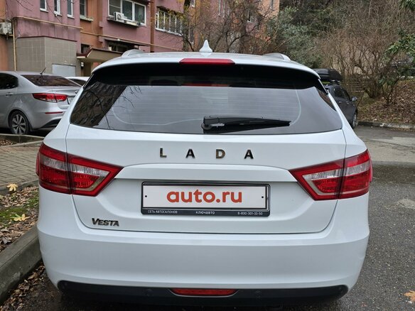 2021 Lada (ВАЗ) Vesta SW I, белый, 1200000 рублей - вид 4