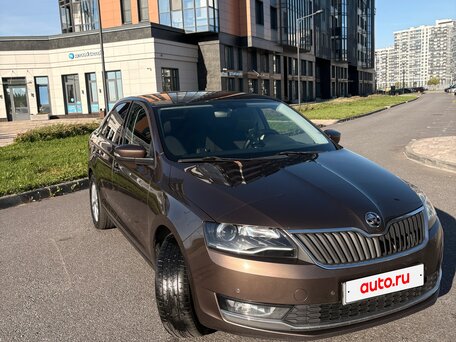 2019 Skoda Rapid I Рестайлинг, коричневый, 1350000 рублей, вид 2