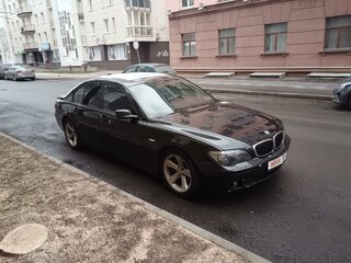 2006 BMW 7 серии 730d IV (E65/E66) Рестайлинг, чёрный, 1200000 рублей, вид 1