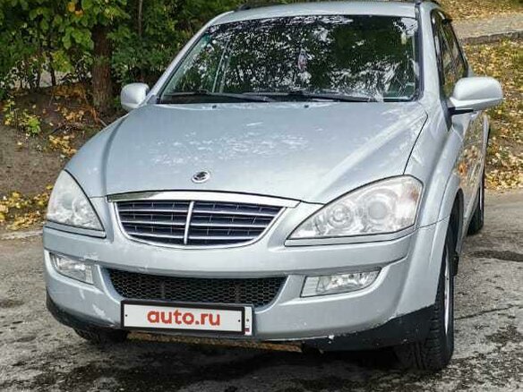 2007 SsangYong Kyron 4-speed I Рестайлинг, серебристый