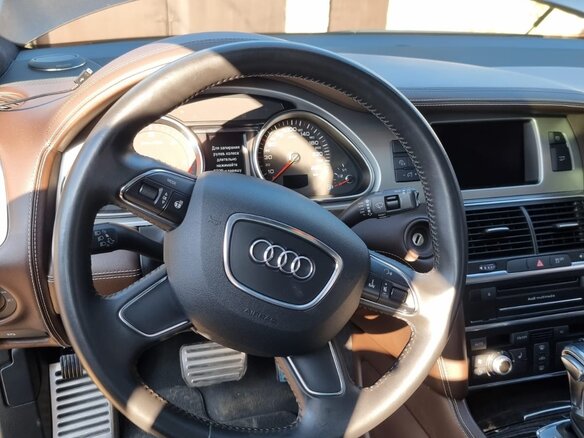 2012 Audi Q7 I (4L) Рестайлинг, коричневый, 9500000 рублей - вид 8