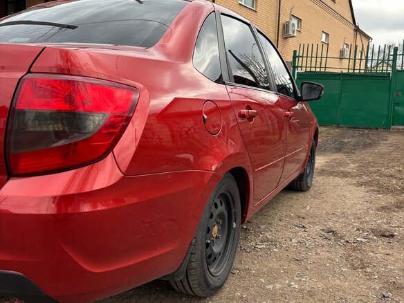 2020 Lada (ВАЗ) Granta I Рестайлинг, красный, 639000 рублей - вид 5