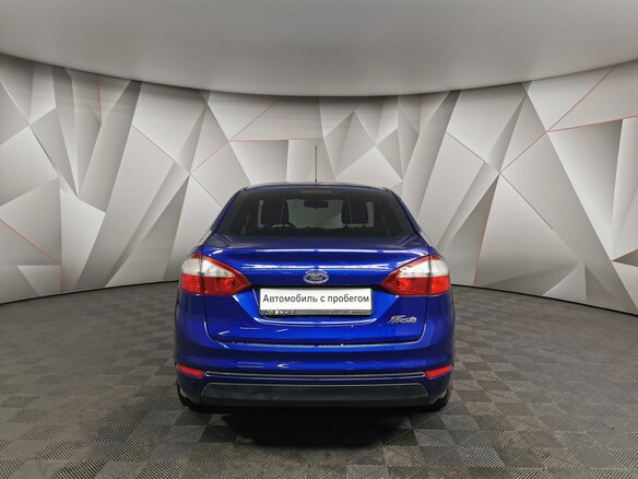 2015 Ford Fiesta Mk6 Рестайлинг, синий - вид 7