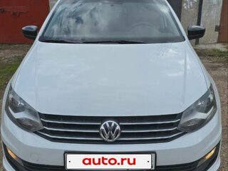 2018 Volkswagen Polo V Рестайлинг, белый, 1120000 рублей, вид 3