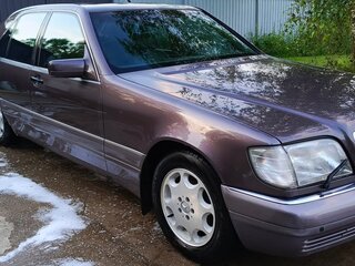1995 Mercedes-Benz S-Класс 500 III (W140), фиолетовый, 3000000 рублей, вид 2