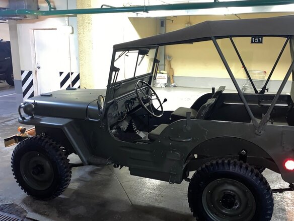 1942 Willys MB, зелёный - вид 3