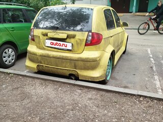 2008 Hyundai Getz I Рестайлинг, жёлтый, 350000 рублей, вид 2