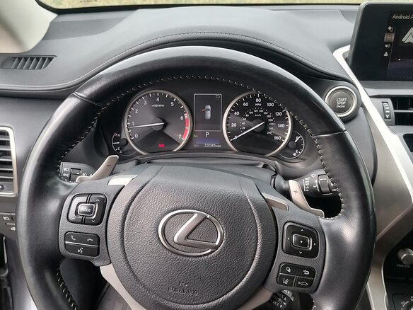 2021 Lexus NX 300 I Рестайлинг, серый, 2900000 рублей - вид 10
