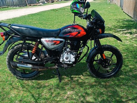 2022 Bajaj Boxer BM 150X, чёрный, 105000 рублей, вид 1