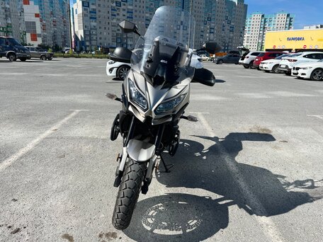 2017 Kawasaki Versys 650, бежевый, 700000 рублей, вид 3