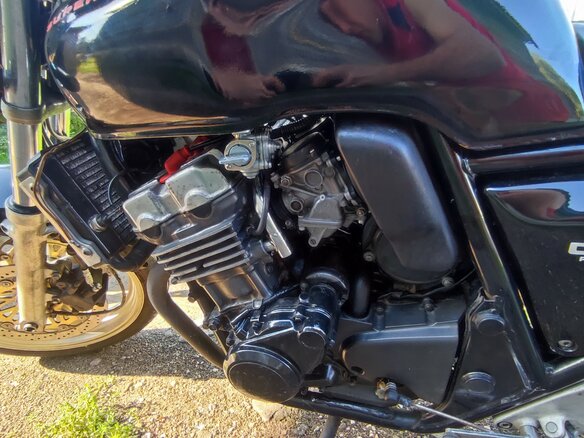 1993 Honda CB 400 Super Four, чёрный, 269000 рублей - вид 11