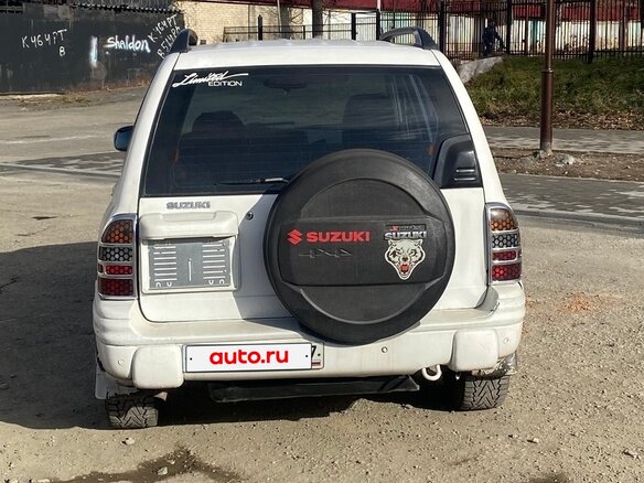 2002 Suzuki Vitara I, белый, 320000 рублей - вид 2