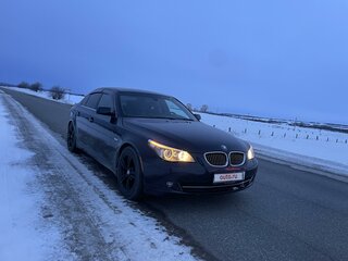 2008 BMW 5 серии 535xi V (E60/E61) Рестайлинг, синий, 1350000 рублей, вид 4