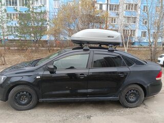 2012 Volkswagen Polo V, чёрный, 630000 рублей, вид 4