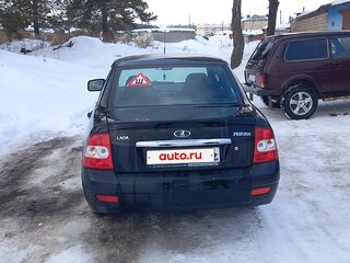 2013 Lada (ВАЗ) Priora I, чёрный, 500000 рублей, вид 4