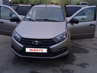2020 Lada (ВАЗ) Granta I Рестайлинг, серебристый, 860000 рублей, вид 2