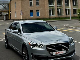 2017 Genesis G90 I, серебристый, 2900000 рублей, вид 4