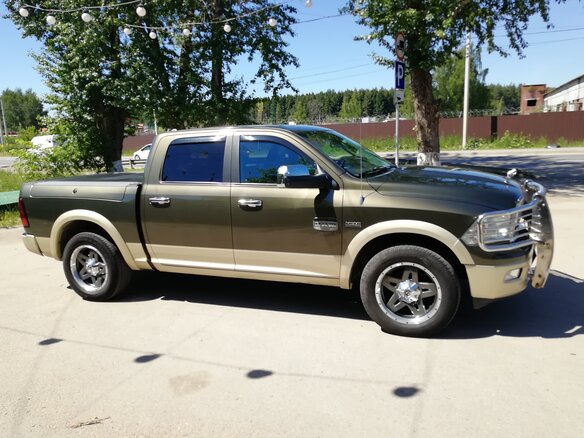 2011 Dodge RAM IV (DS/DJ), зелёный - вид 4