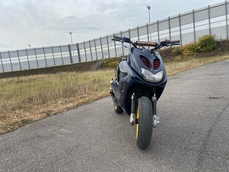 2001 Yamaha Aerox 50, синий, 200000 рублей, вид 1