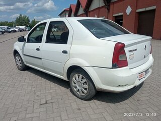 2013 Renault Logan I Рестайлинг, белый, 195000 рублей, вид 1