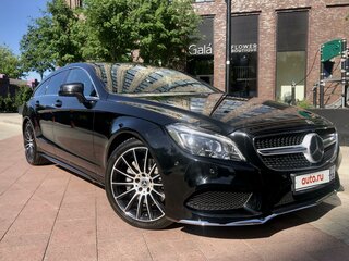 2017 Mercedes-Benz CLS 350 BlueTEC II (C218) Рестайлинг, чёрный, 3995000 рублей, вид 2