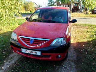 2007 Dacia Logan I, красный, 330000 рублей, вид 1