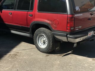 1991 Ford Explorer I, красный, 500000 рублей, вид 5