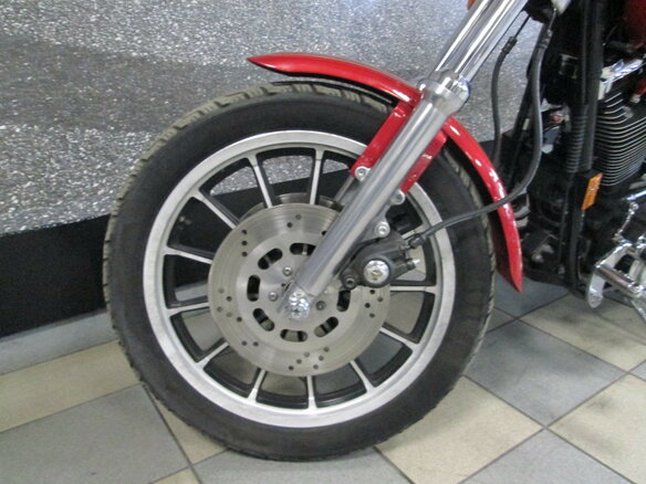 1997 Harley-Davidson Dyna Low Rider, пурпурный - вид 8