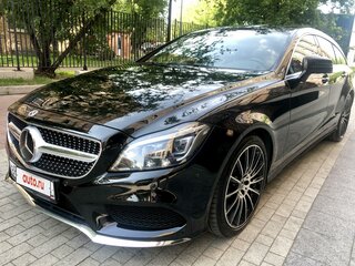 2017 Mercedes-Benz CLS 350 BlueTEC II (C218) Рестайлинг, чёрный, 3995000 рублей, вид 5