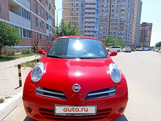 2007 Nissan Micra III (K12), красный, 469000 рублей, вид 1