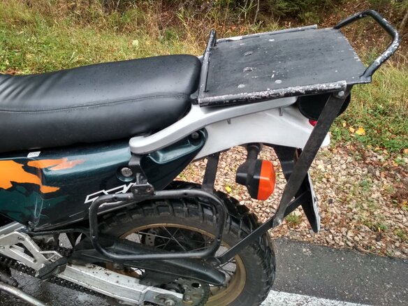 1995 Honda XRV 750 Africa Twin, зелёный - вид 8
