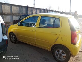 2009 Kia Picanto I Рестайлинг, жёлтый, 750000 рублей, вид 4