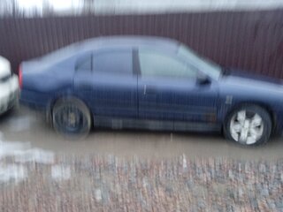 2001 Mitsubishi Carisma I Рестайлинг, синий, 150000 рублей, вид 3