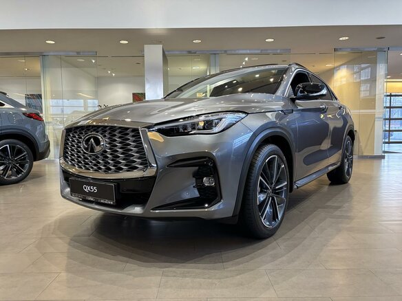 2025 Infiniti QX55, серый, 7490000 рублей - вид 6