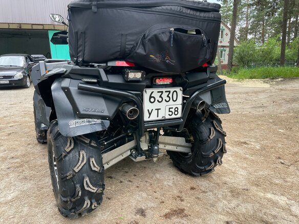 2016 Stels ATV-650 Guepard ST, серый, 800000 рублей - вид 4
